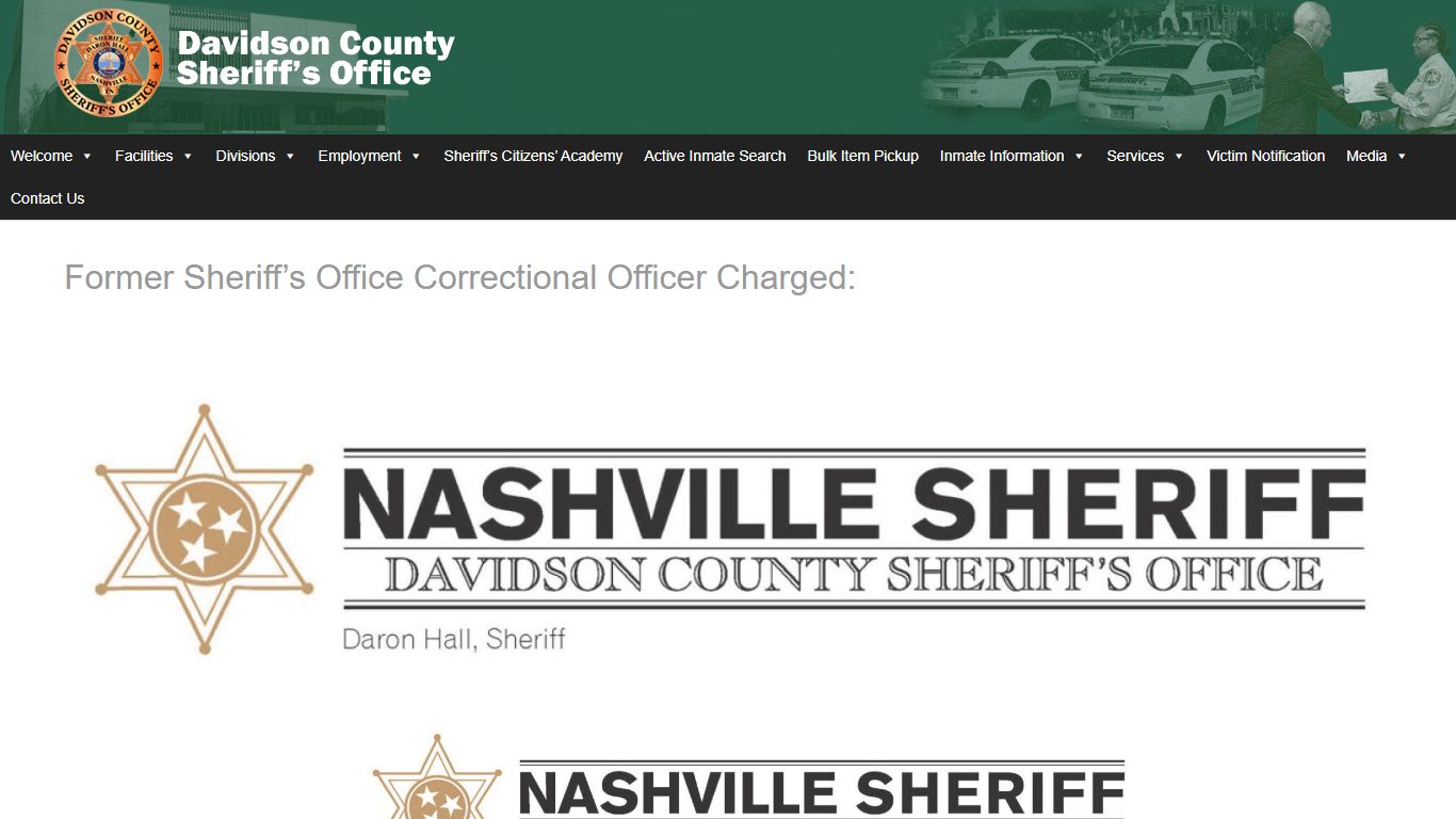 Former Sheriff’s Office ... - Nashville, Tennessee